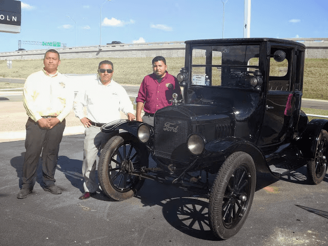an old car