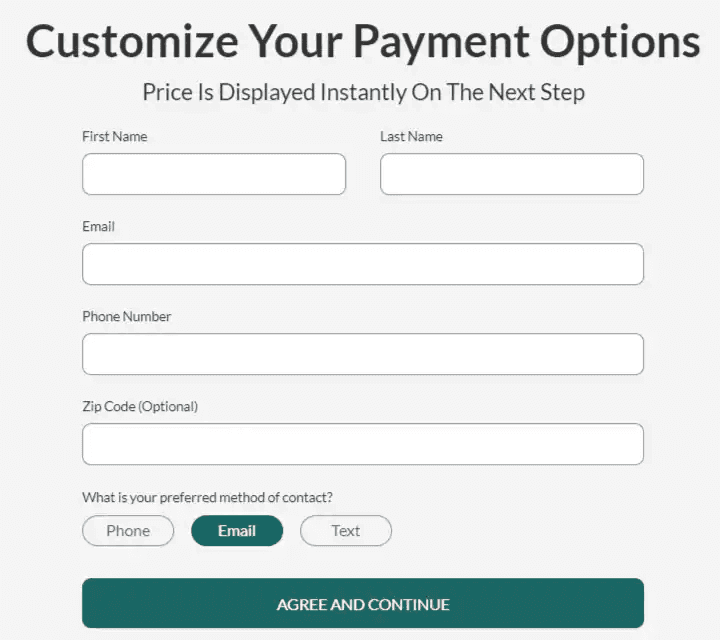 Customize Your Payment Form