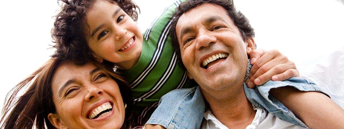 Hispanic family banner