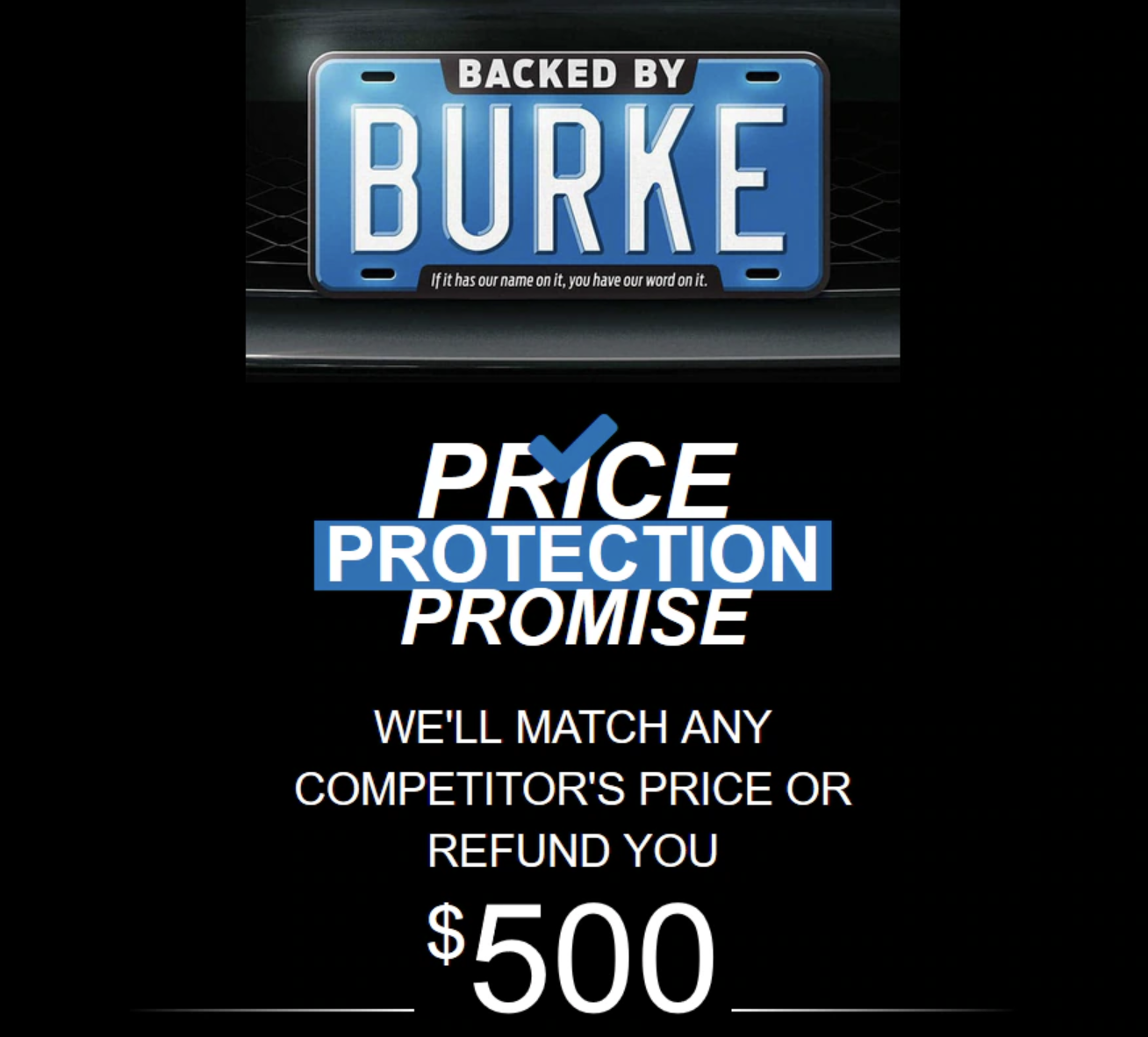 Jim Burke Price Promise