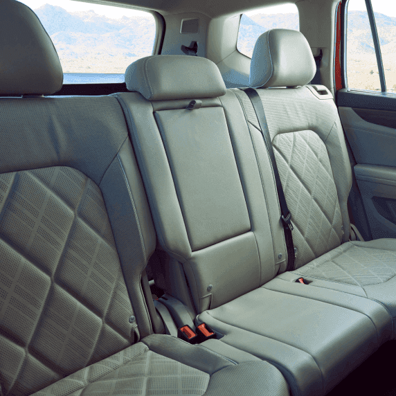 VW Atlas Interior Rear Seats