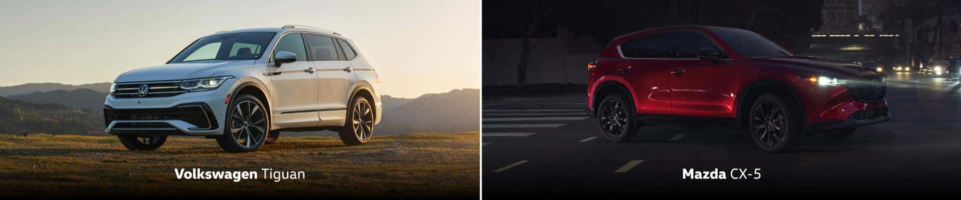 VW Tiguan vs. Mazda CX-5