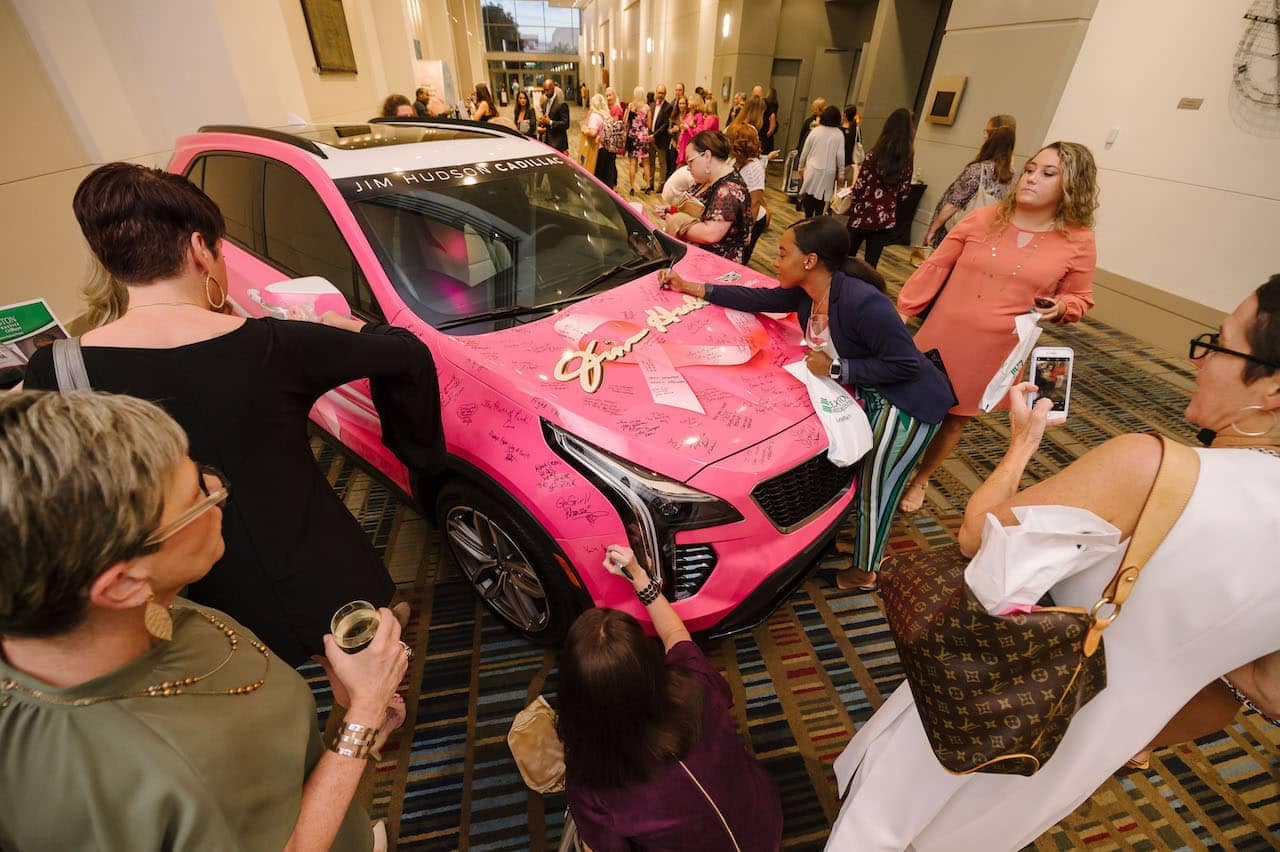 Jim Hudson Automotive Group and Breast Cancer awareness event