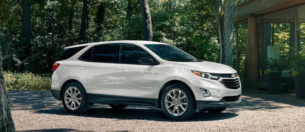 A 2020 Chevy Equinox parked in a driveway