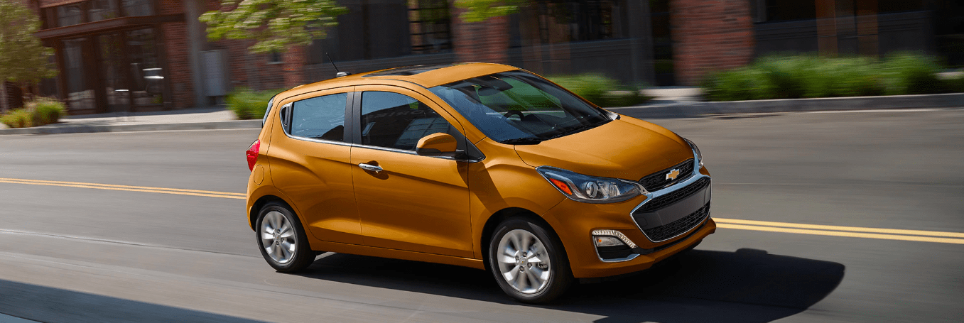 A 2020 Chevy Spark with teen driver safety features