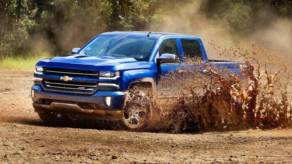 Silverado In The Mud