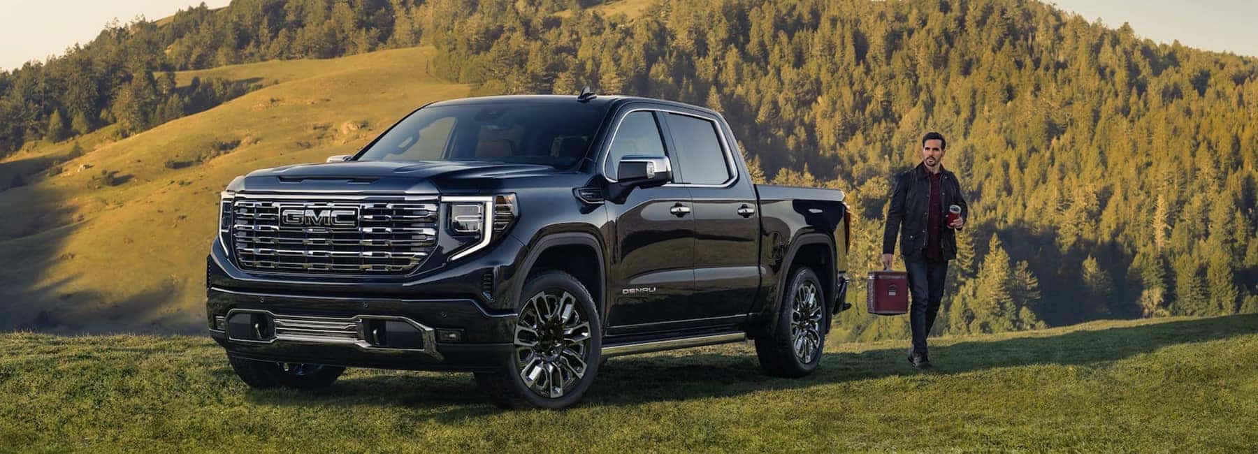 2023 GMC Sierra 1500 parked on hill
