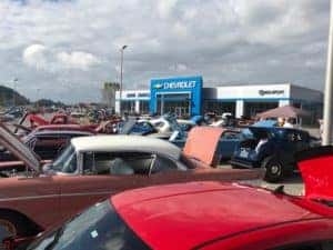 Car at Dealership