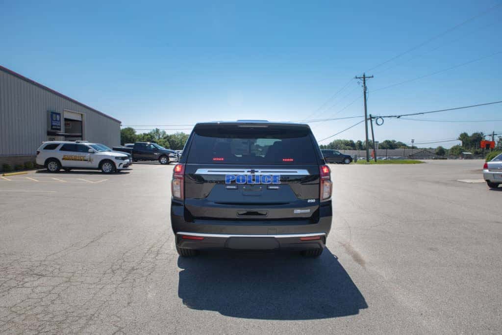 Chevrolet Tahoe Custom Police Vehicle