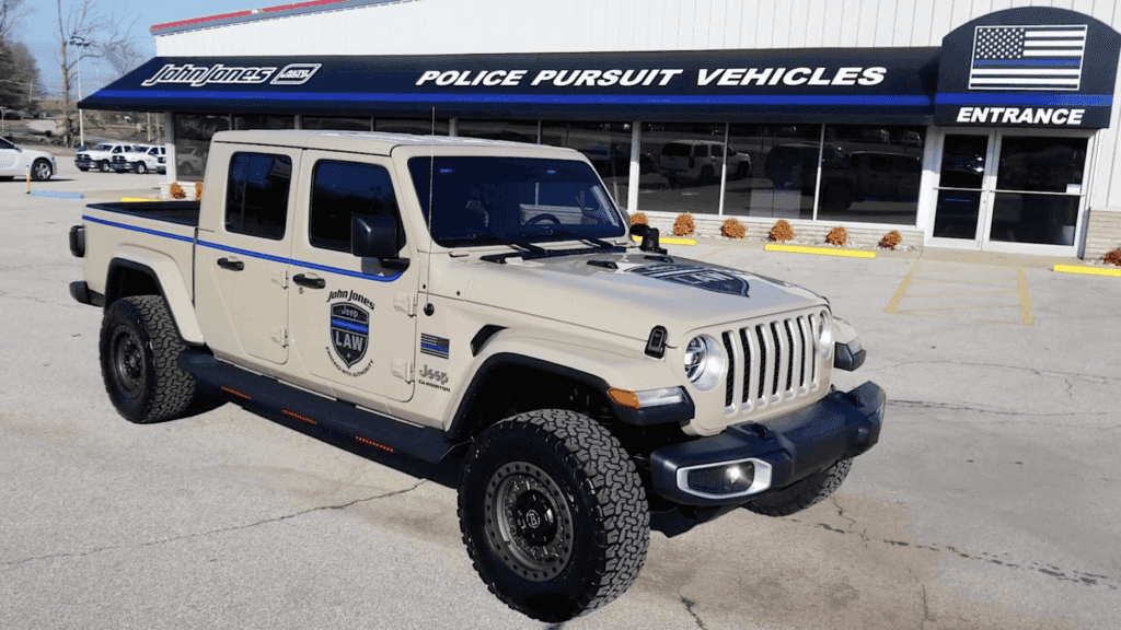 Jeep Gladiator Custom Police Vehicle