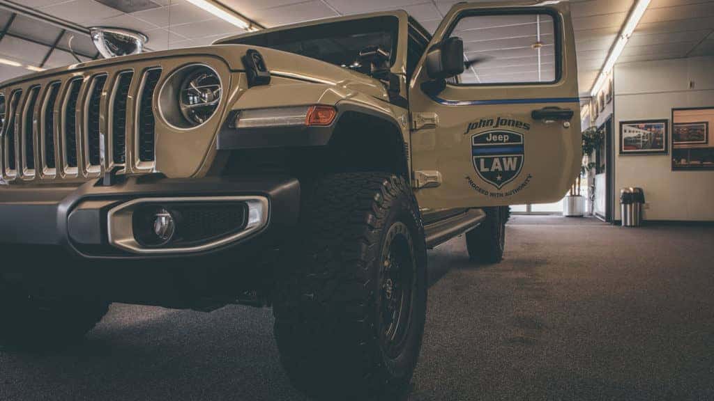 Jeep Gladiator Custom Police Vehicle