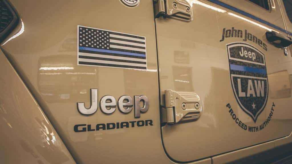 Jeep Gladiator Custom Police Vehicle