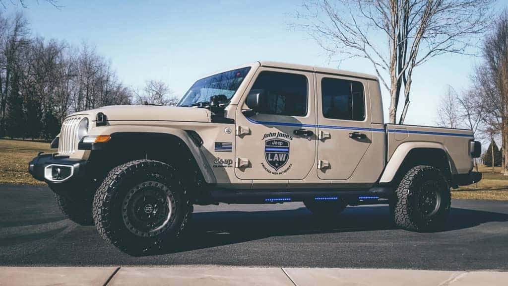 Jeep Gladiator Custom Police Vehicle