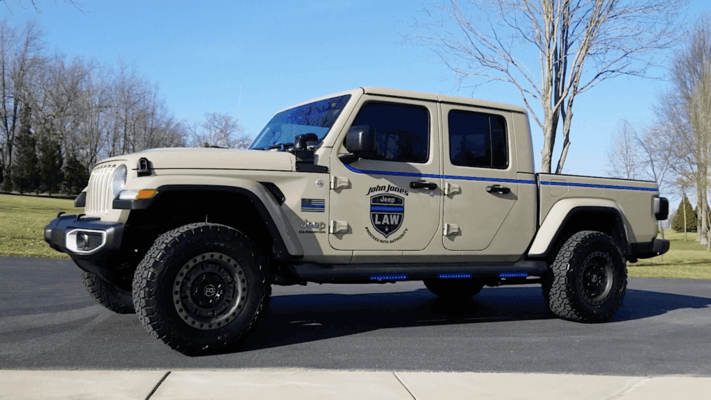 Jeep Gladiator Custom Police Vehicle