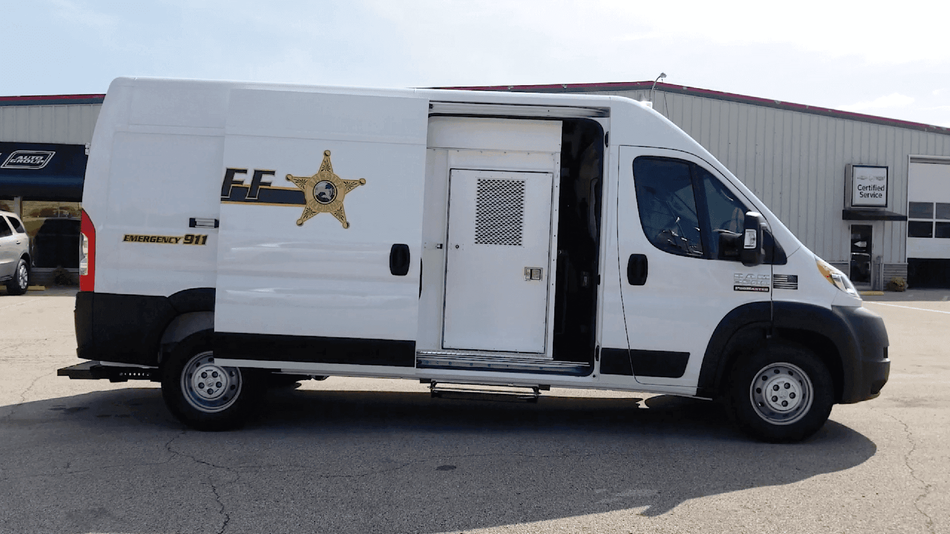 Ram ProMaster Custom Police Vehicle