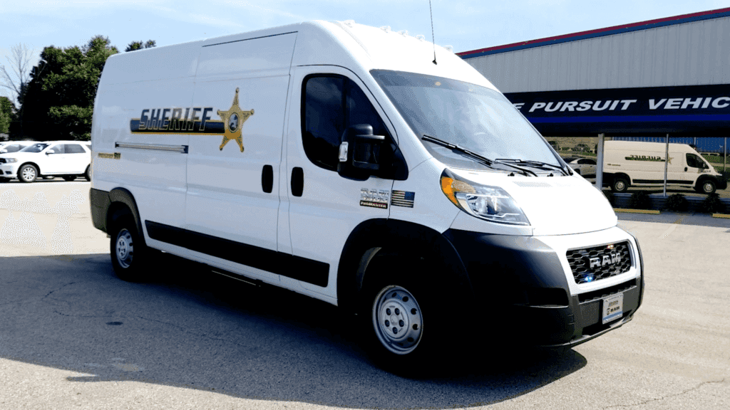 Ram ProMaster Custom Police Vehicle
