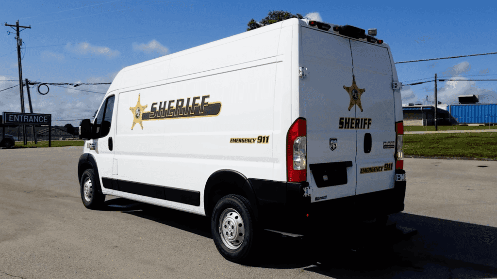 Ram ProMaster Custom Police Vehicle