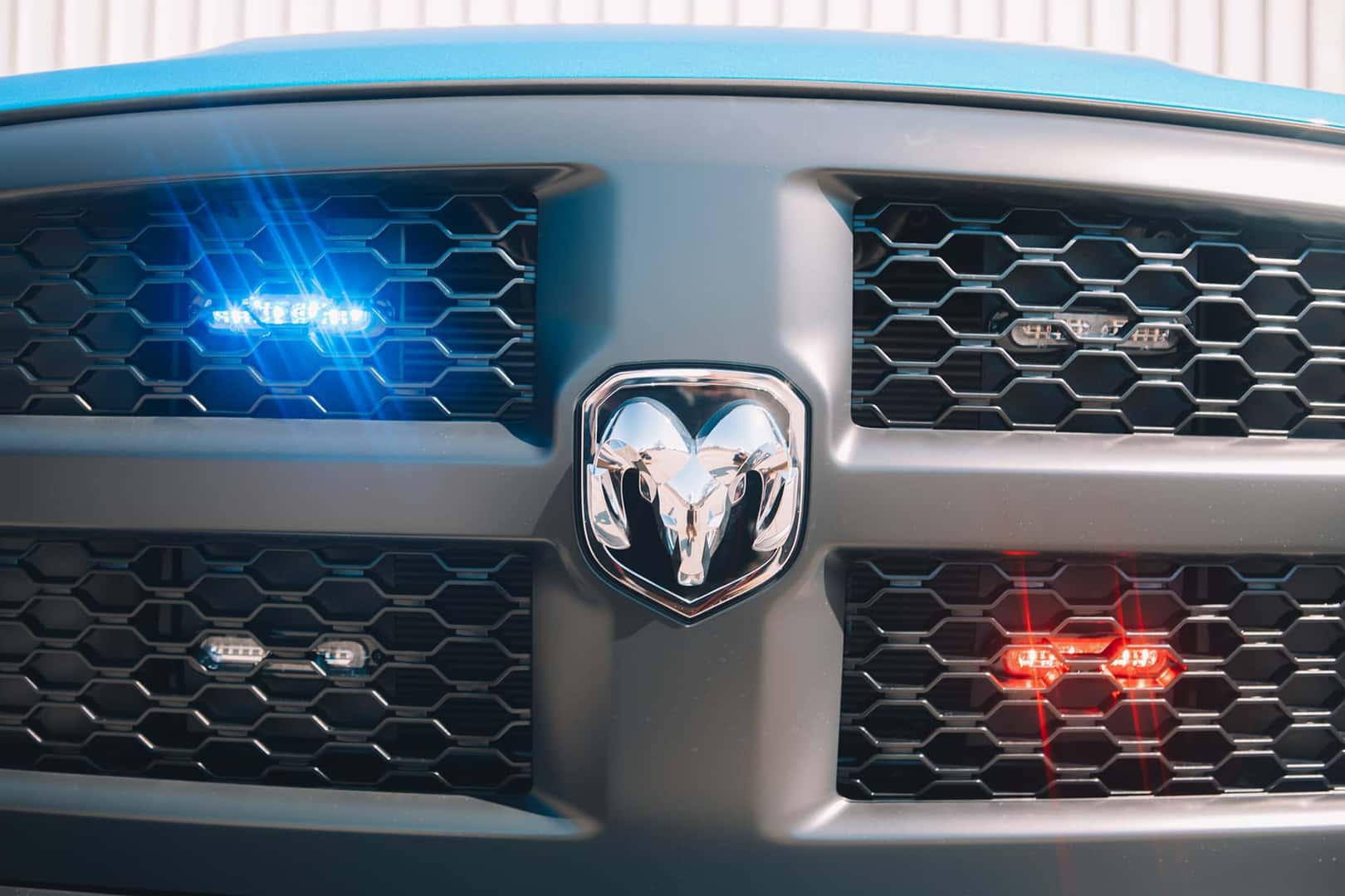 custom police Ram Trucks