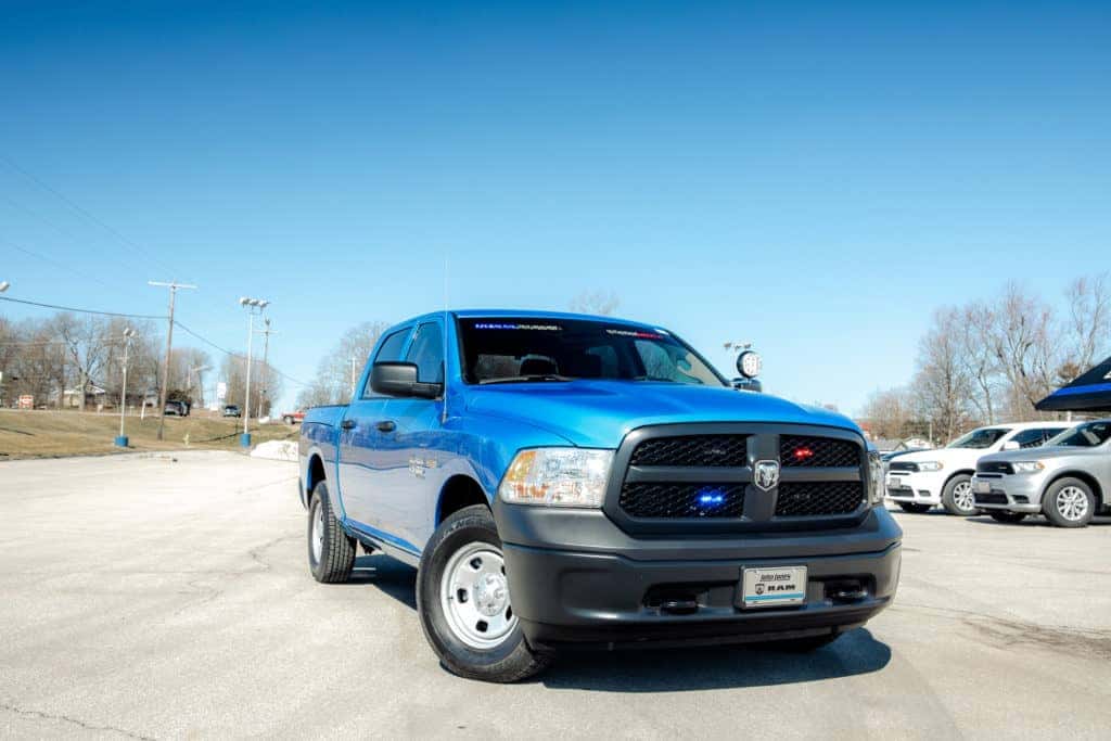 custom police Ram Trucks