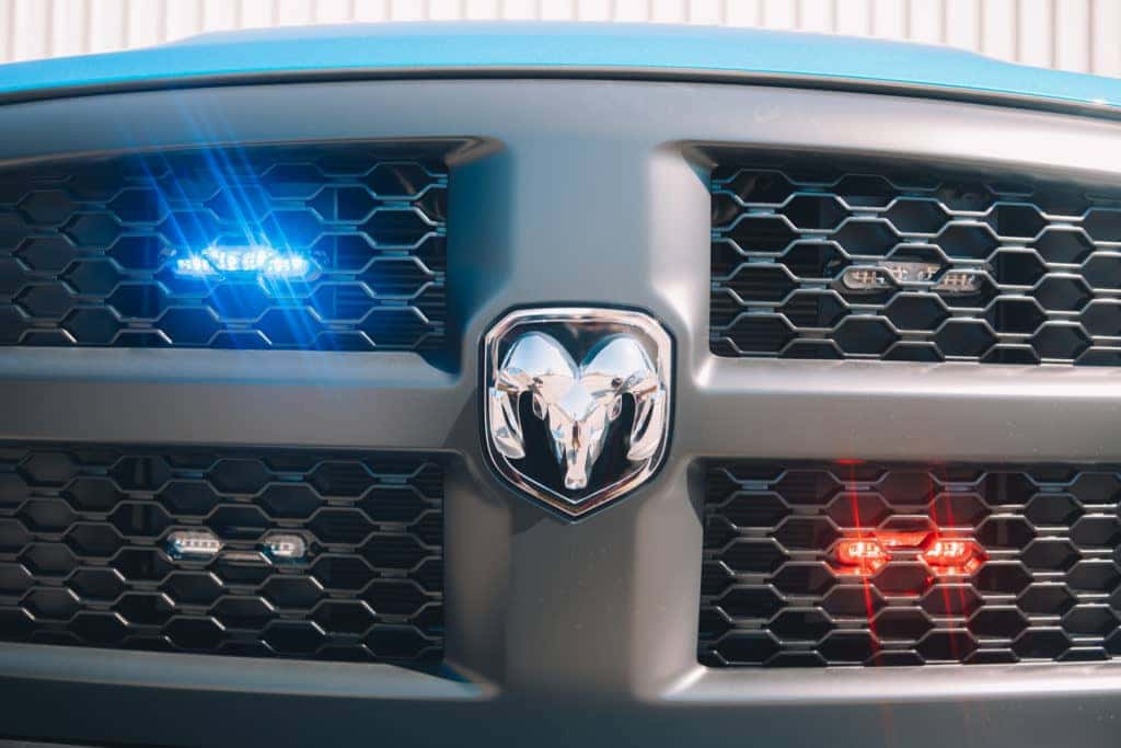 custom police Ram Trucks