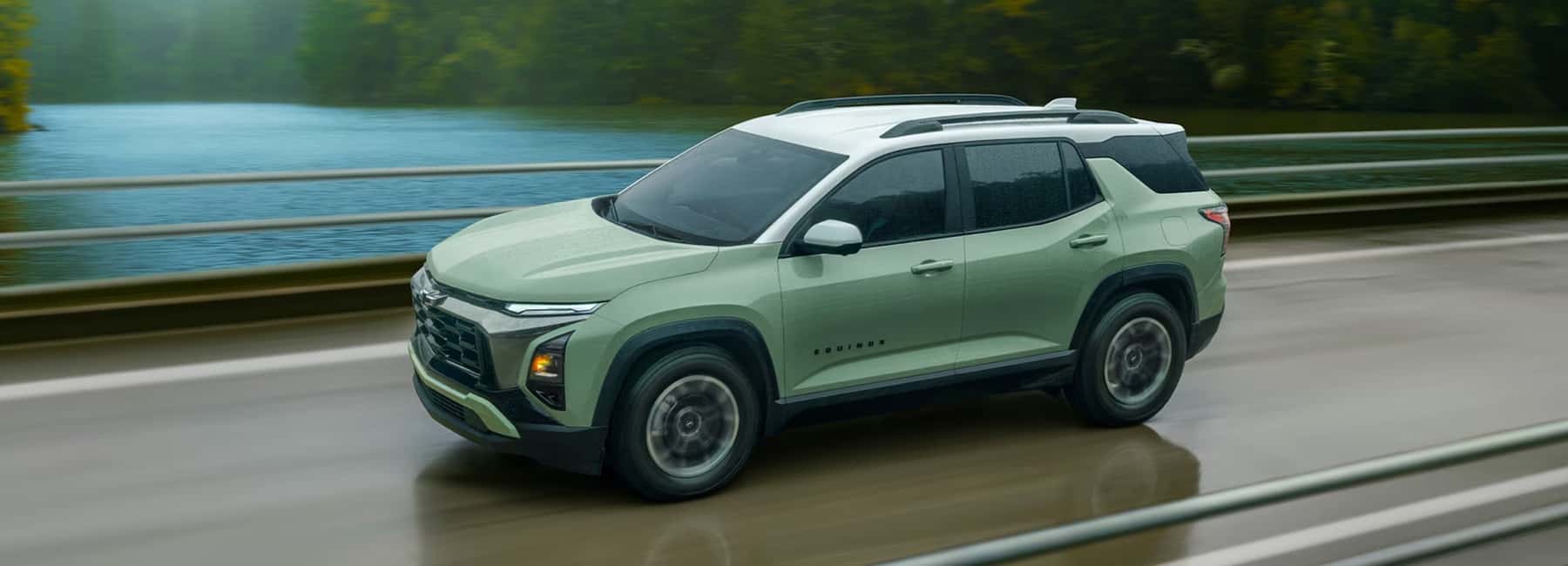 2025-green-equinox drives over bridge