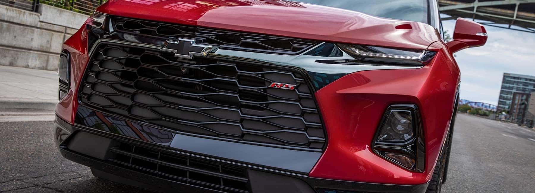 Red 2020 Blazer Front Grille
