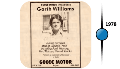 Garth Williams joins the team