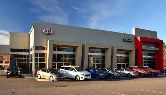 Keffer Kia dealership exterior