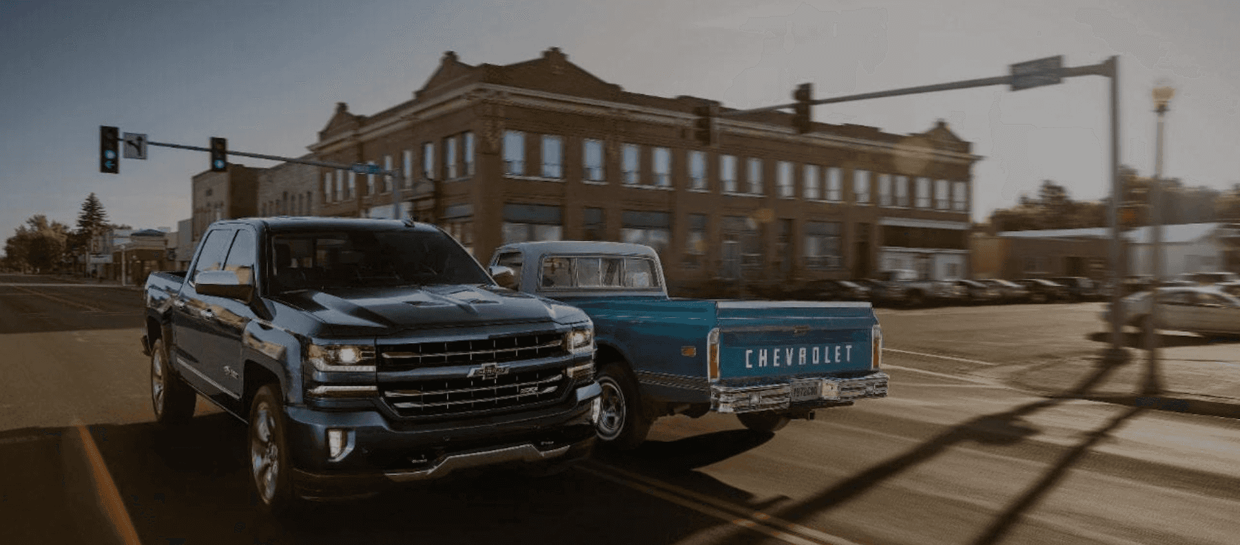 Chevrolet vehicles parked near each other