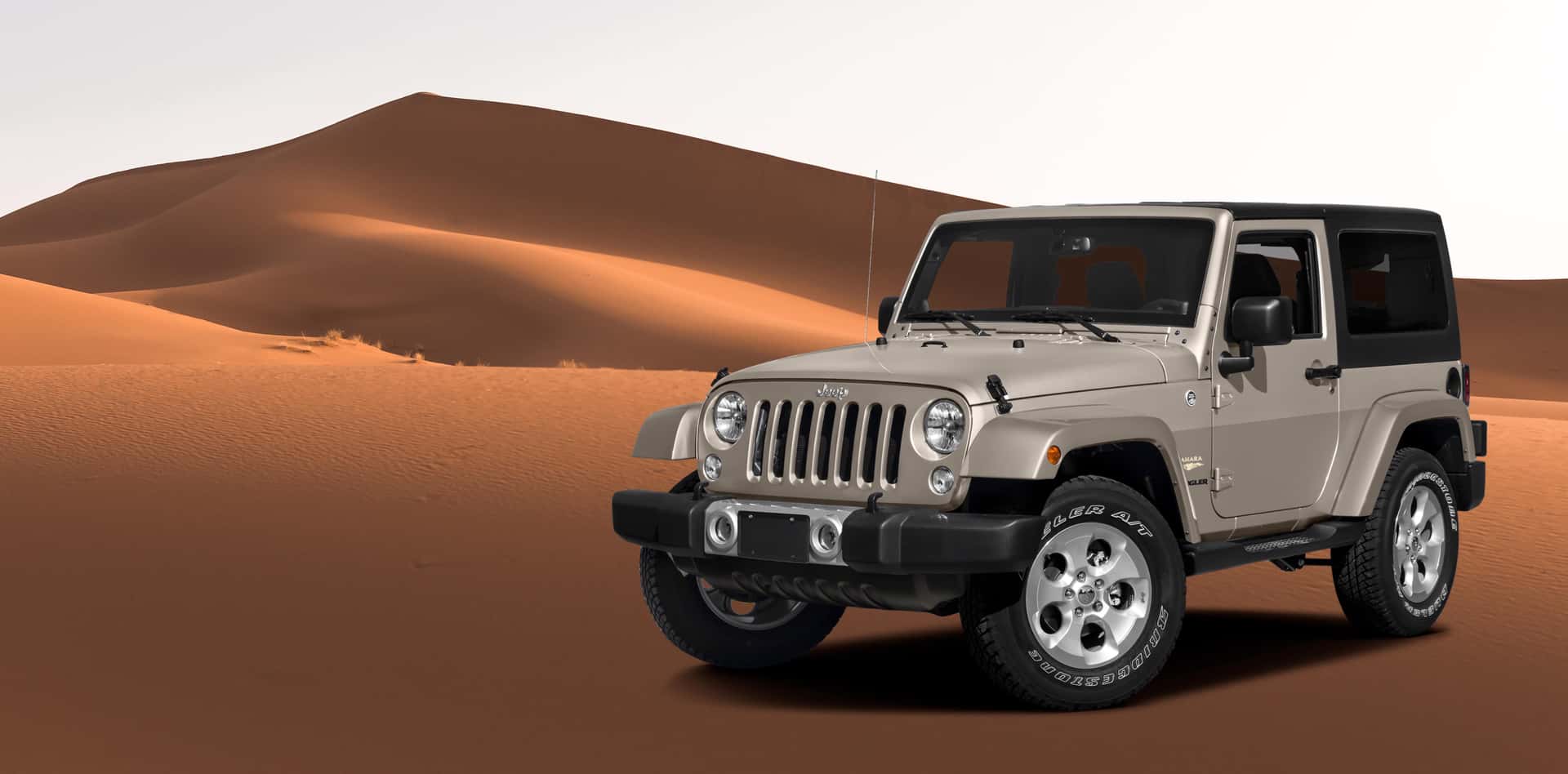 Conquer the Dunes In A 2016 Jeep Wrangler Sahara