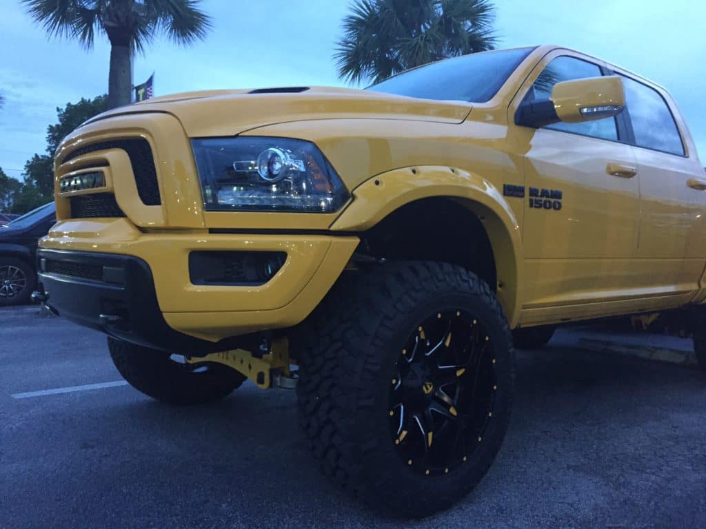 Kendall-Lifted-Ram-truck-Rumble-Bee