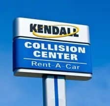Kendal Collision Center Sign