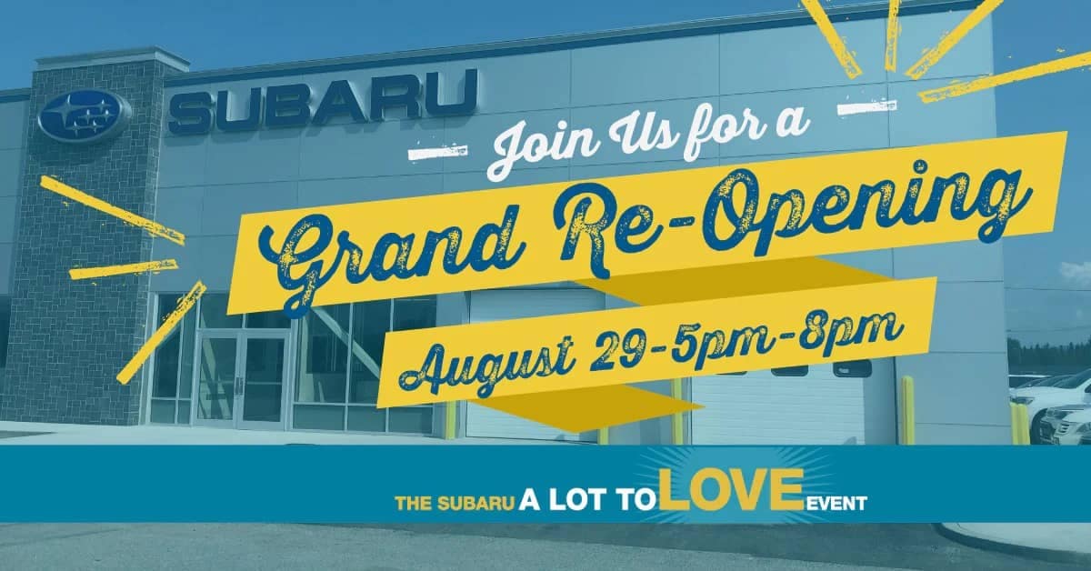 grand re-opening