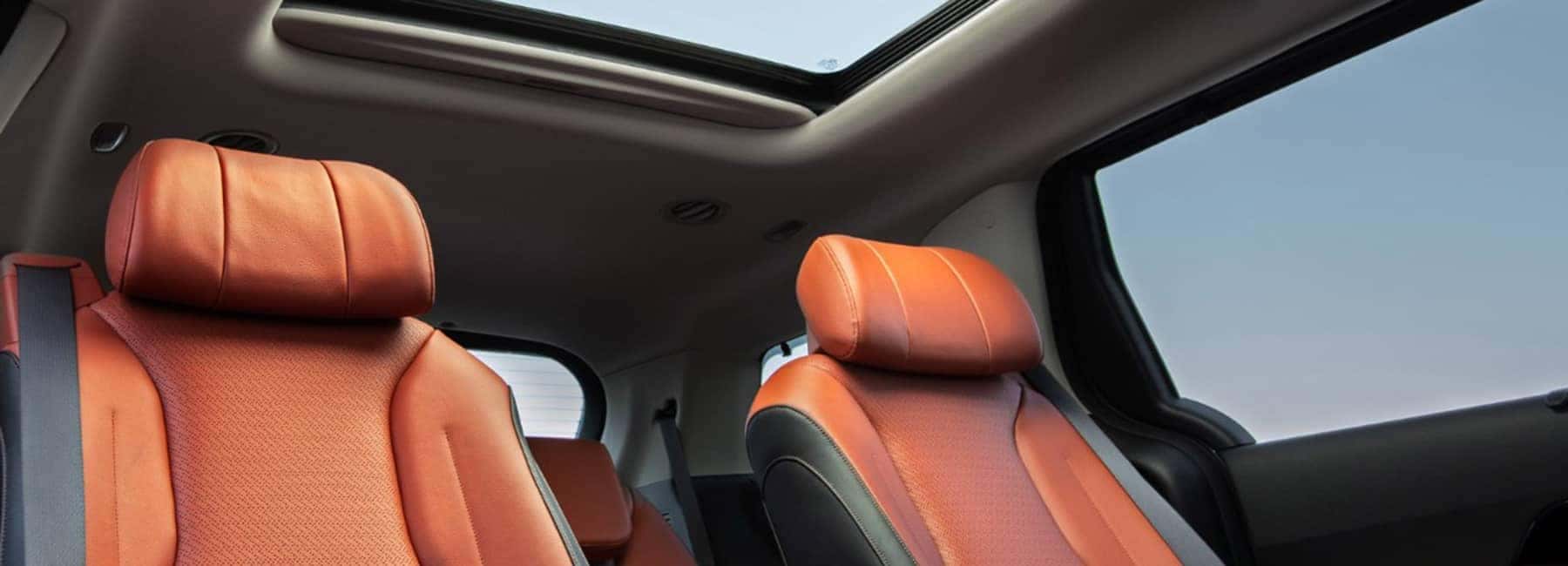Interior of 2023 Kia Carnival MPV