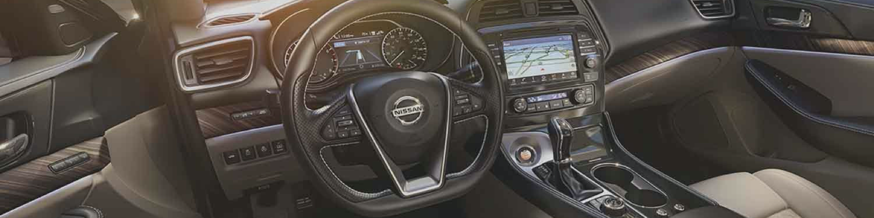interior dashboard of 2021 Nissan