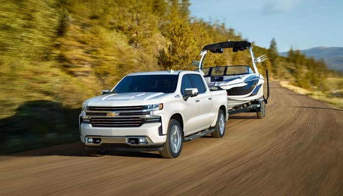 The 2019 Chevrolet Silverado 1500 features best-in-class towing capacity