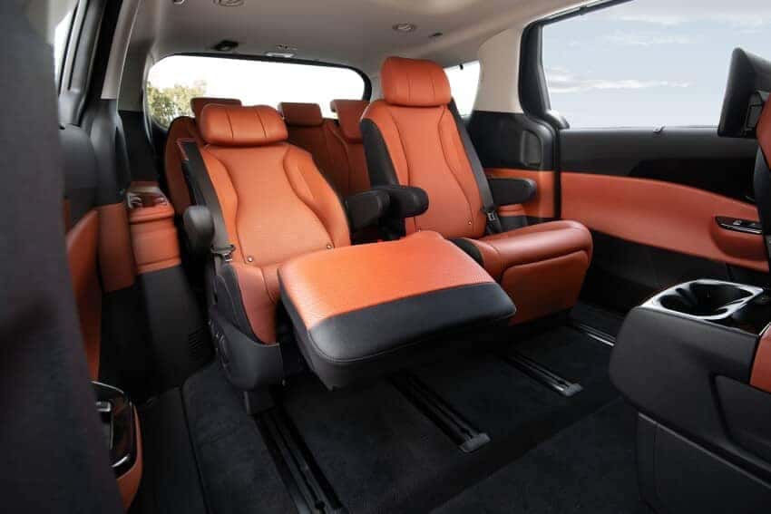 Kia Carnival Interior Seat View