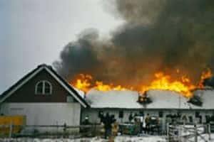 Fire at the Margretetorp Facility