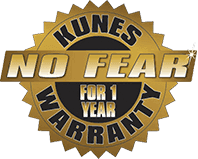 No Fear for 1 Year Lifetime Powertrain Warranty at Kunes Country Auto Group Main in