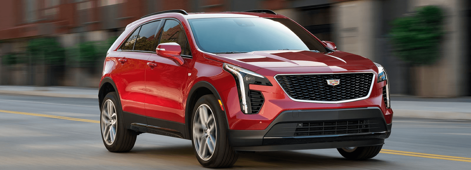 XT4 drives on city road