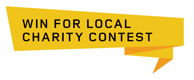Win for local charity contest banner