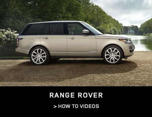 Range Rover Beginner Guide How To Videos | Land Rover Clear Lake