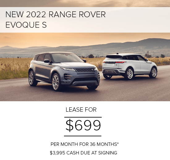 new 2022 range rover evoque s special