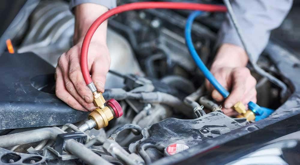 Land Rover A/C maintenance