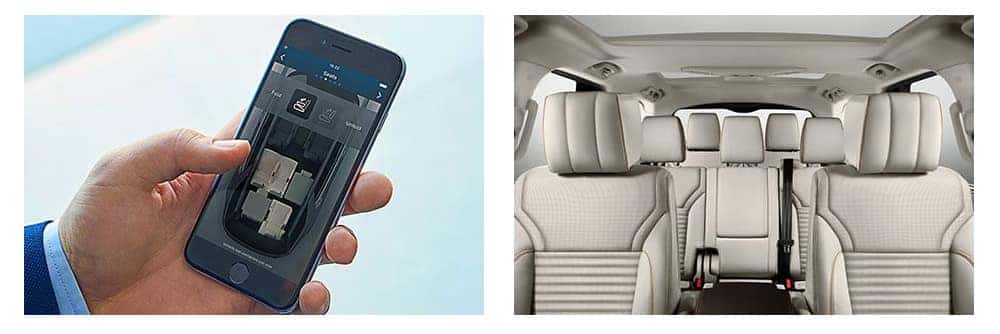 2021 Land Rover Discovery app and Interior