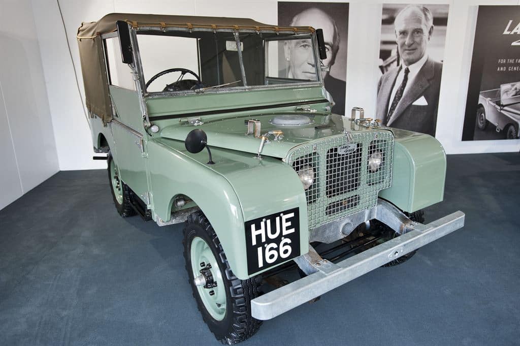 HUE166 first production Land Rover