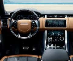 Land Rover dashboard