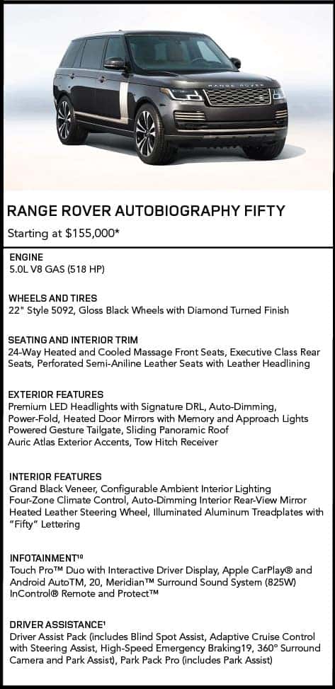 Range Rover Autobiography