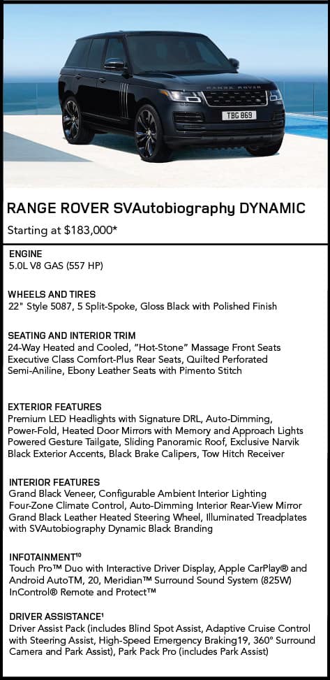 Range Rover Autobiography Dynamic