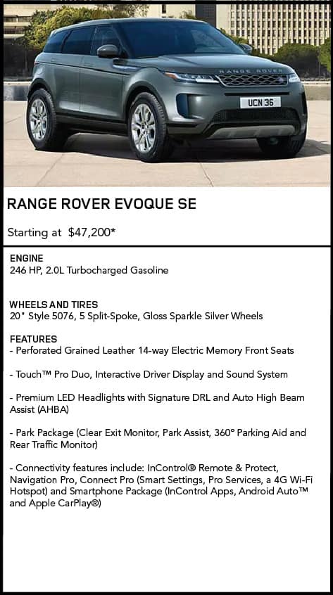 Range Rover Evoque SE